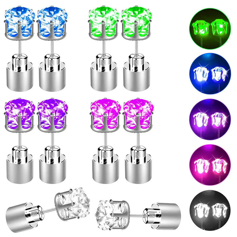 LED Lighting Up Earrings