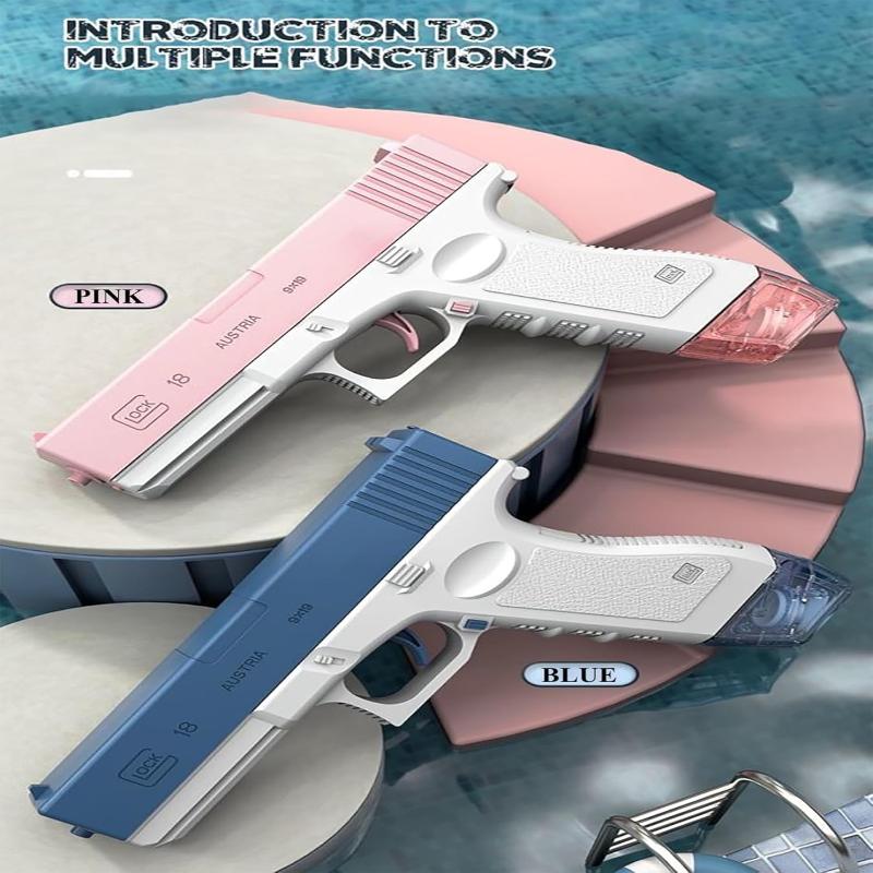 [HOT] Electric Water Gun Glock With Large Capacity Super Long Distance Shooting