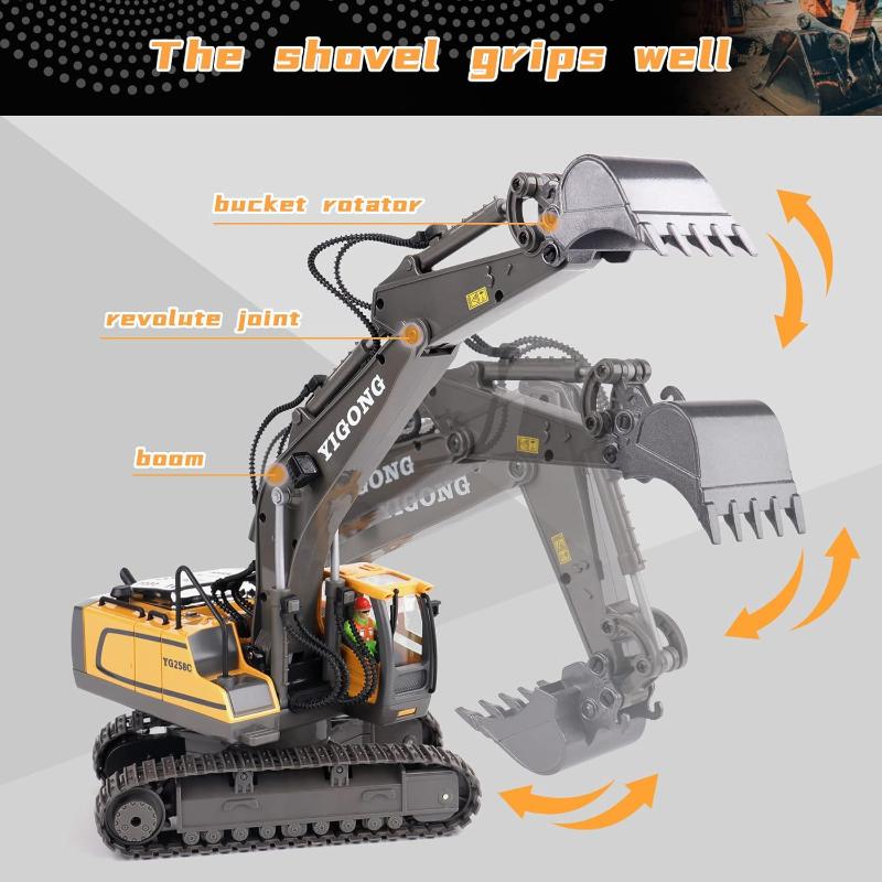 Remote Control Excavator Toy Best Gifts