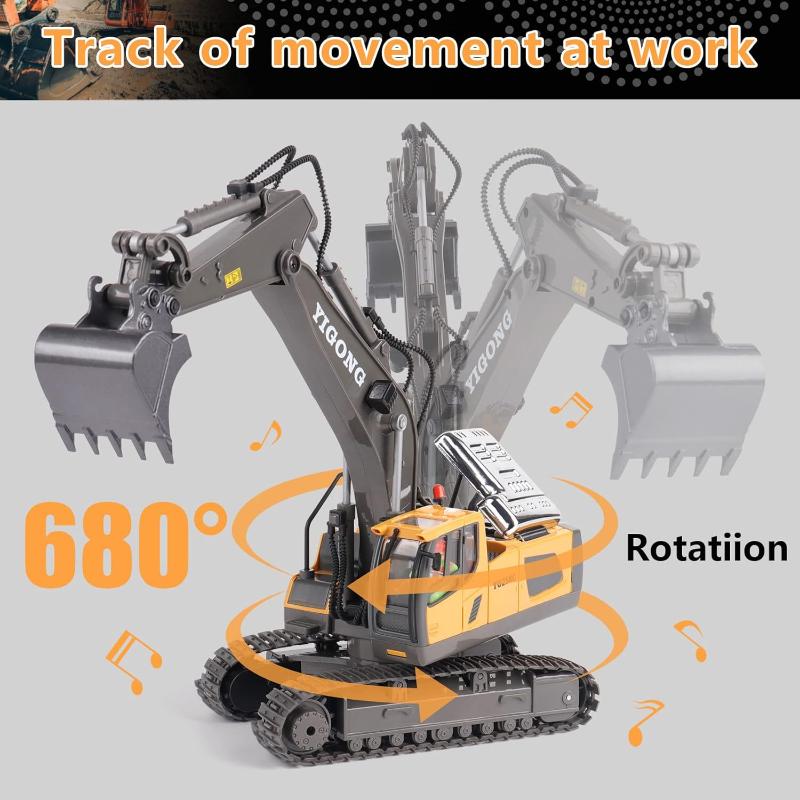 Remote Control Excavator Toy Best Gifts