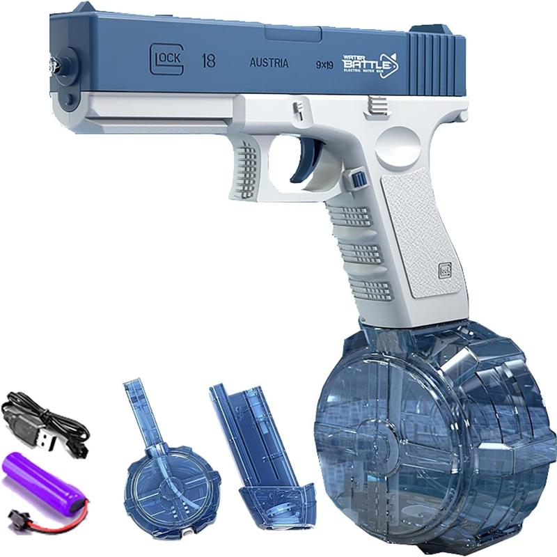 [HOT] Electric Water Gun Glock With Large Capacity Super Long Distance Shooting