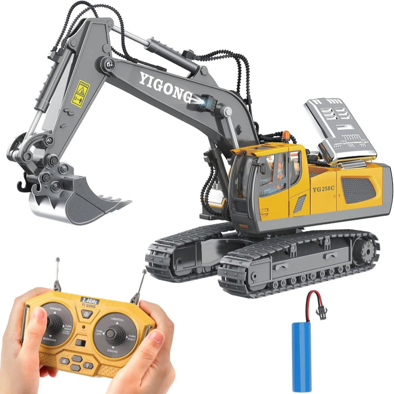 Remote Control Excavator Toy Best Gifts