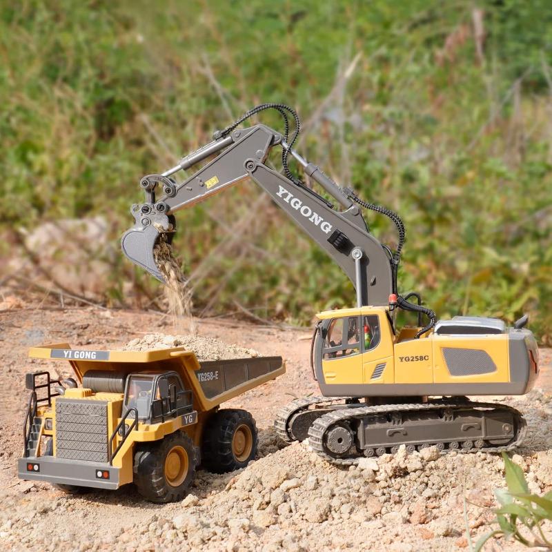 Remote Control Excavator Toy Best Gifts