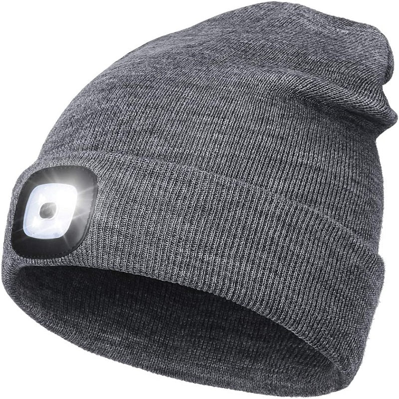 🔥[BUY 3 GET 1 FREE] Rechargeable LED Beanie Hat