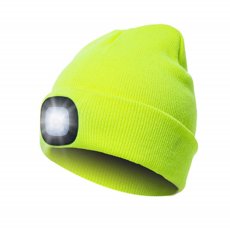 🔥[BUY 3 GET 1 FREE] Rechargeable LED Beanie Hat